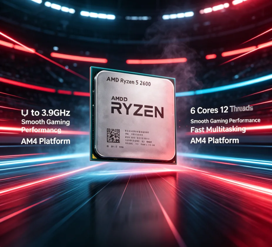 Pc Gaming Entry - Стабильный многопоточный процессор AMD R5 2600