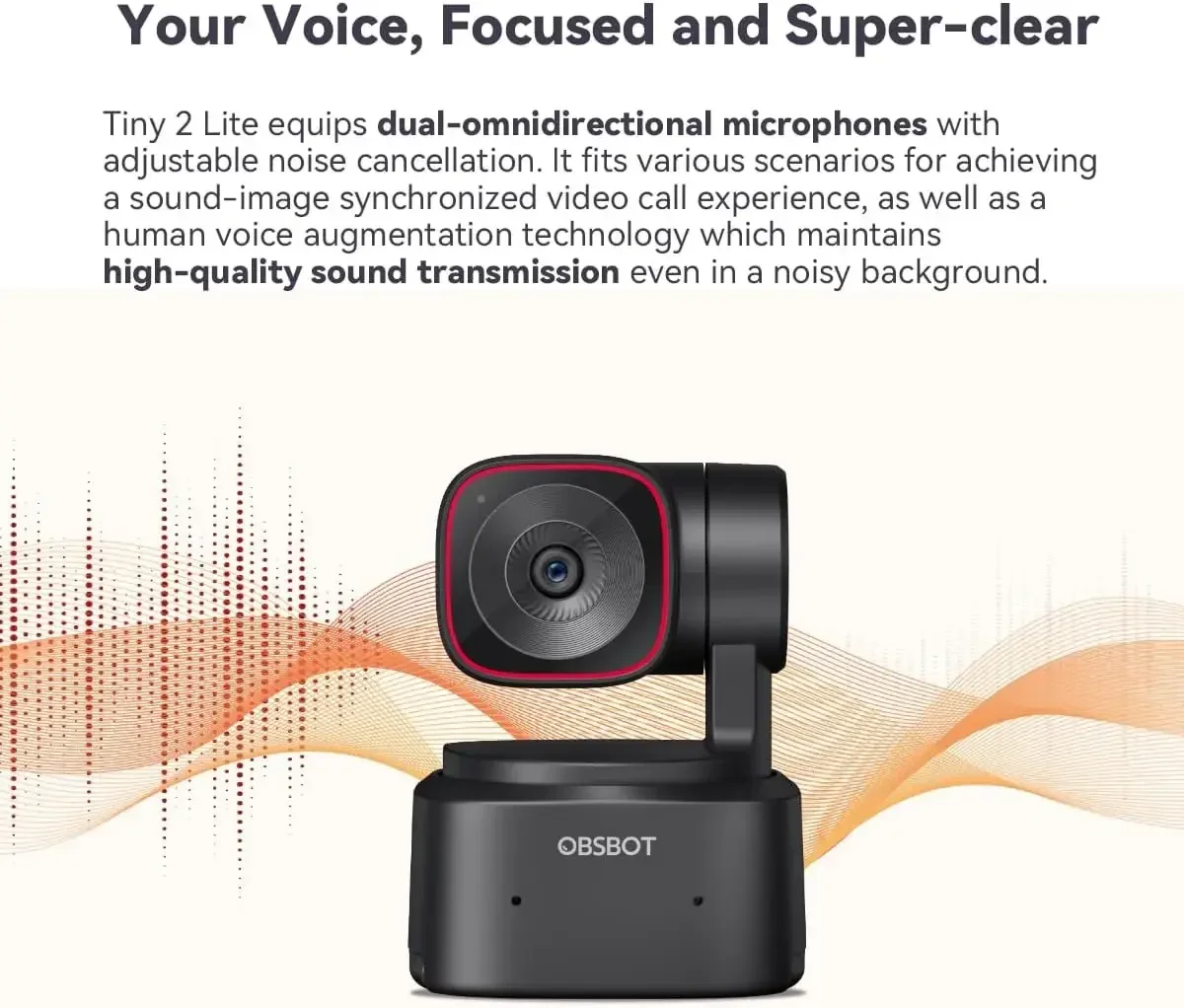 Webcam 4K - Веб-камера Tiny 2 Lite 4K PTZ