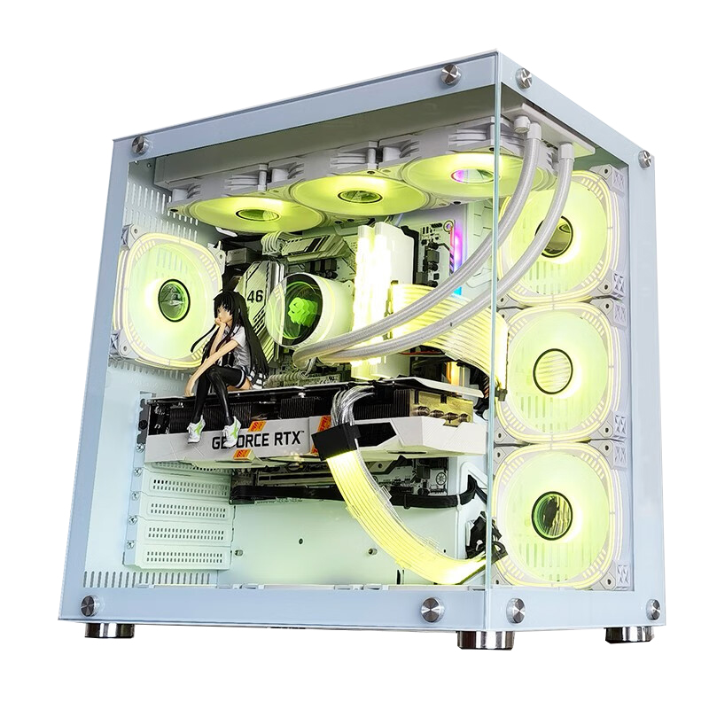 Pc Gaming Itx - Заводской/белый корпус для игрового ПК, корпус