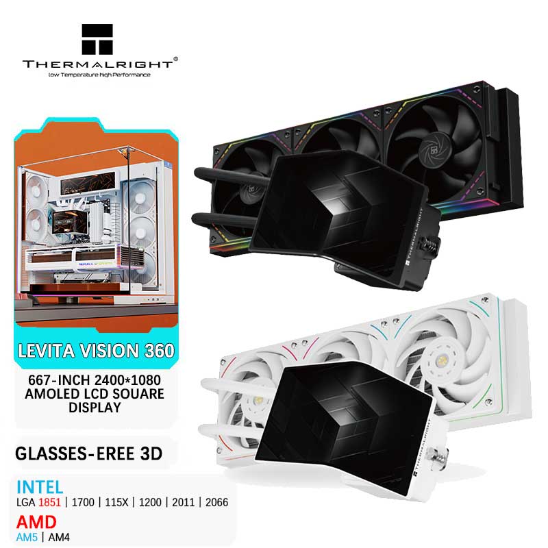 Pc Gaming Water Cooling - Thermalright LEVITA VISION 360 Универсальный охладитель