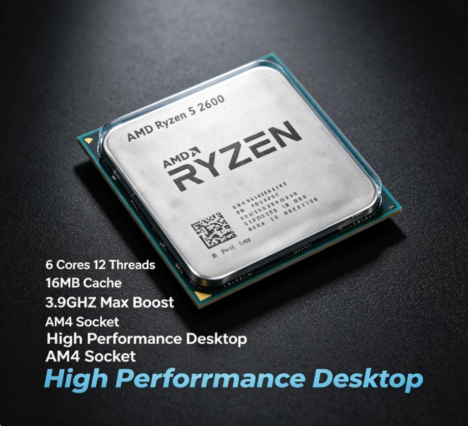 Pc Gaming Entry - Процессор AMD R5 2600 AM4, 6