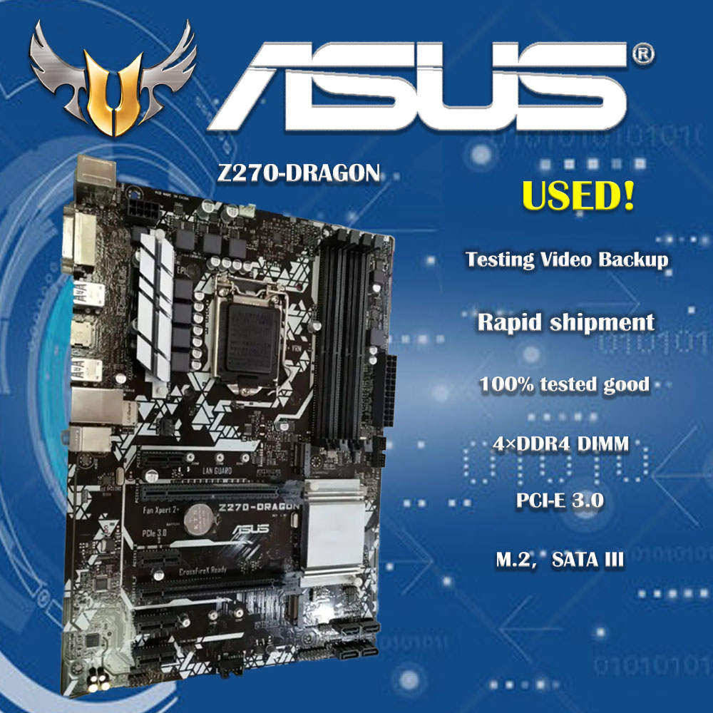 Pc Gaming Core I7 - Материнская плата для Asus PRIME Z270-DRAGON,