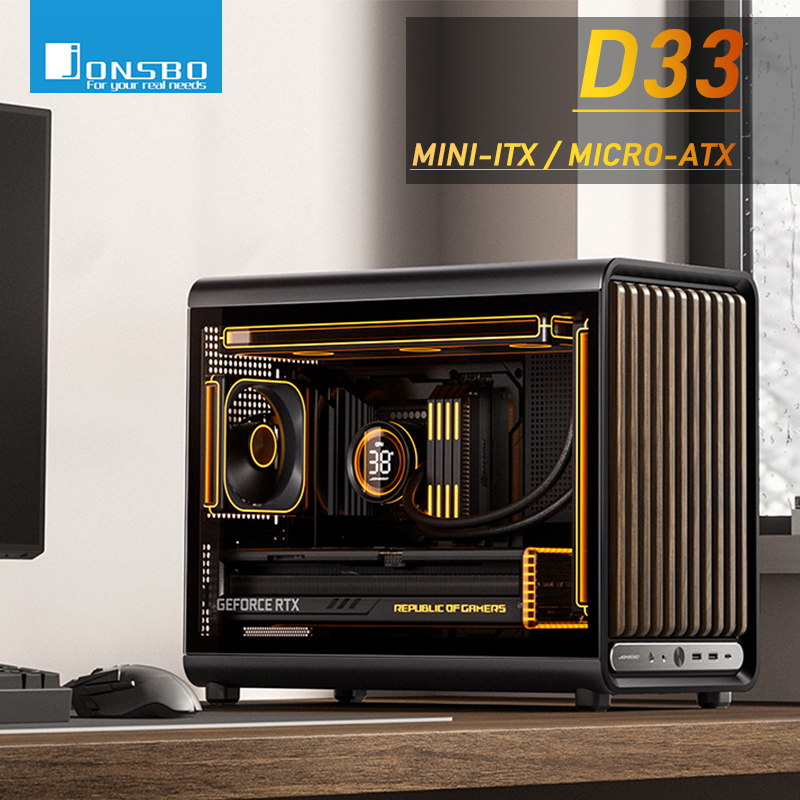 Pc Gaming Jonsbo - Корпус Jonsbo D33 MATX Mini-ITX для