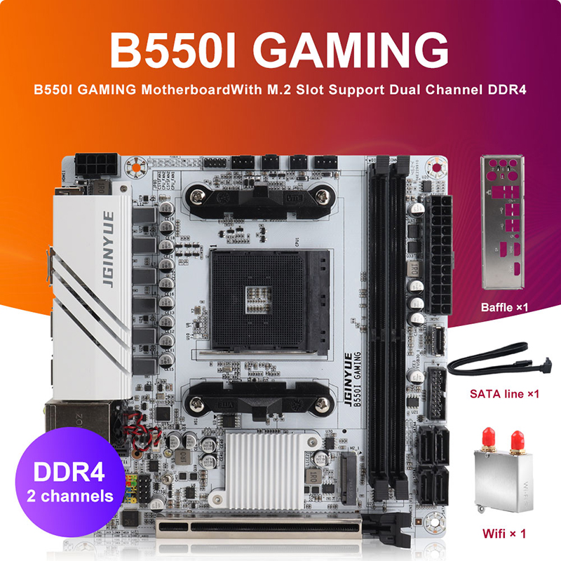 Pc Gaming Itx - Игровая материнская плата JINGYUE B550I AM4