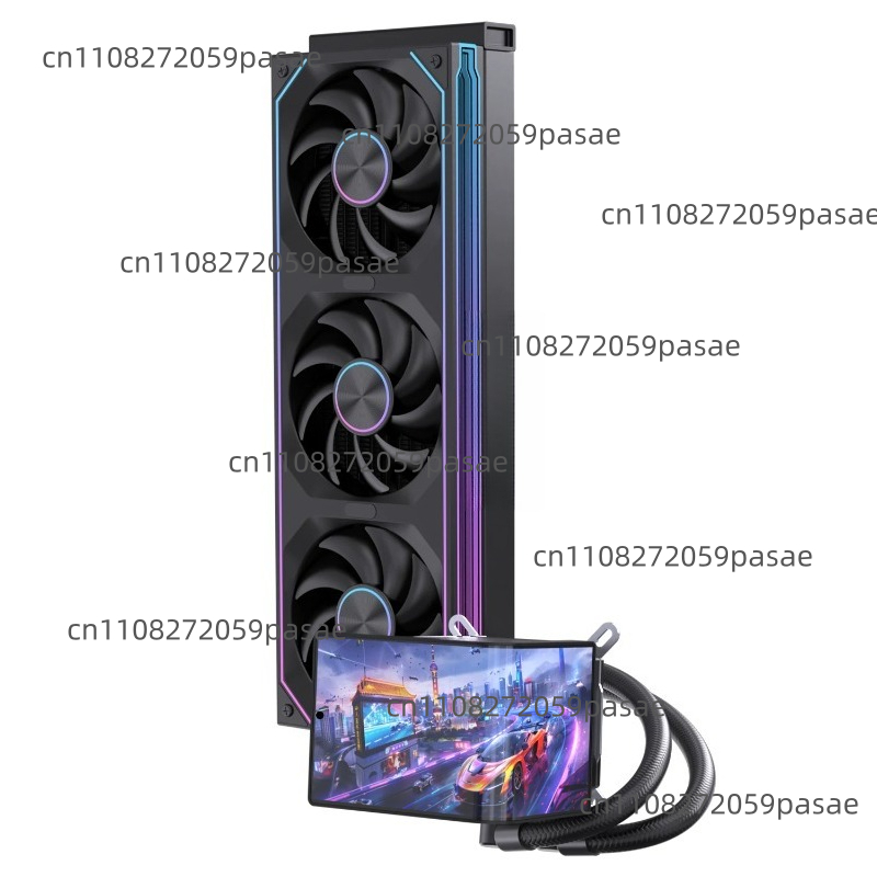 Pc Gaming Water Cooling - Игровой компьютер с 360-мм жидкостным охлаждением,