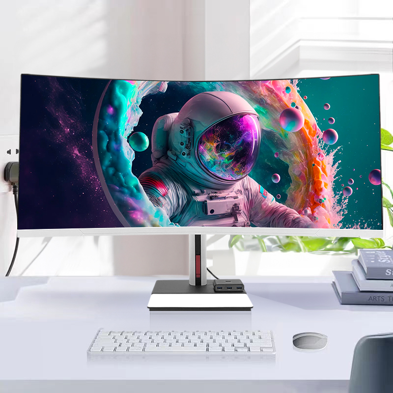 Pc Gaming Core I7 - 34-дюймовый изогнутый монитор 4K для настольного
