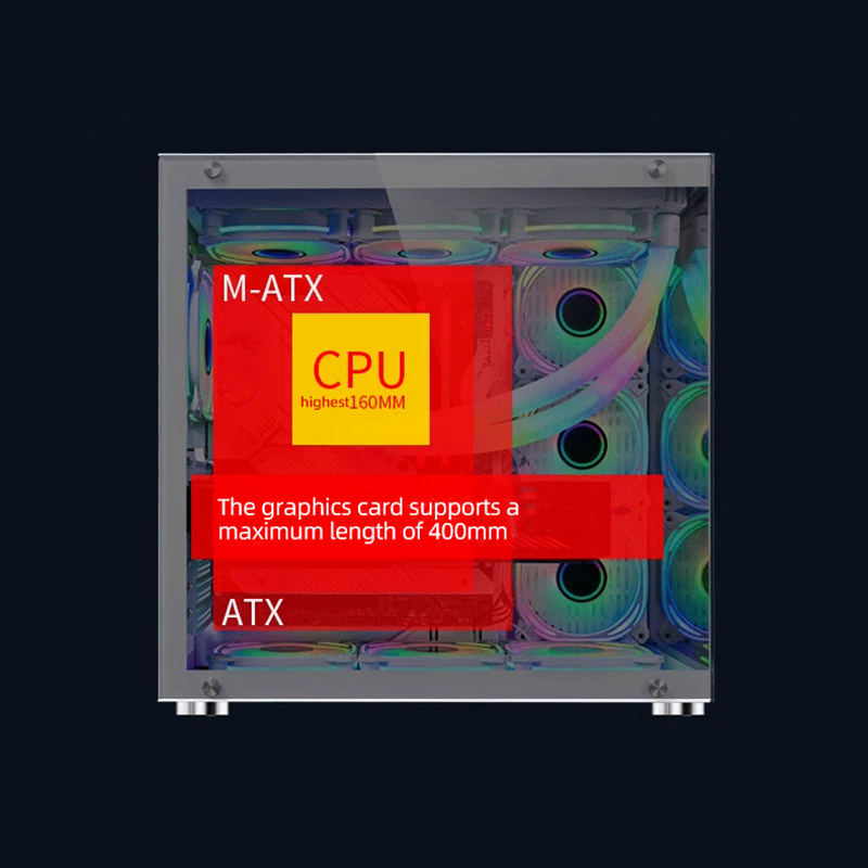 Заводской/белый корпус для игр – обзор и цена Pc Gaming Itx