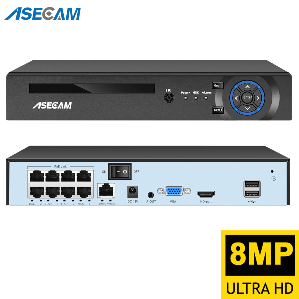ASECAM 8MP 4K регистратор виде – обзор и цена Webcam 4K