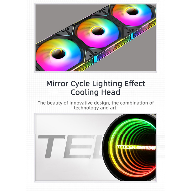 TEUCER 360 мм универсальный жи – обзор и цена Pc Gaming Water Cooling