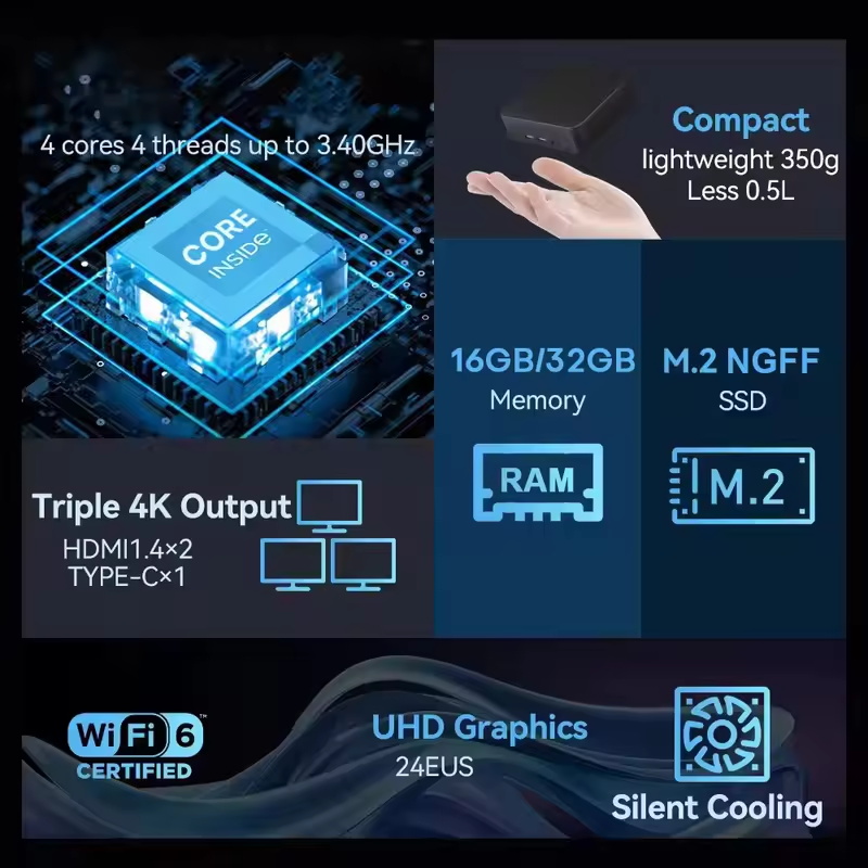 Мини-ПК Intel Core i9 10980HK, – обзор и цена Pc Gaming Xtreme