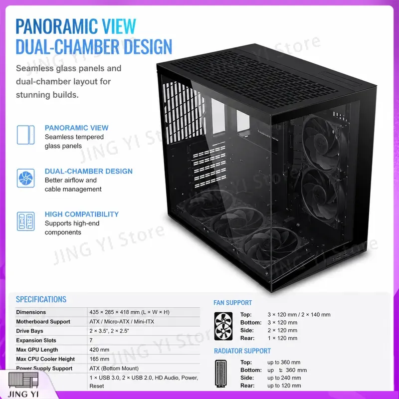 Новый корпус для ПК O11 Dynami – обзор и цена Pc Gaming Itx