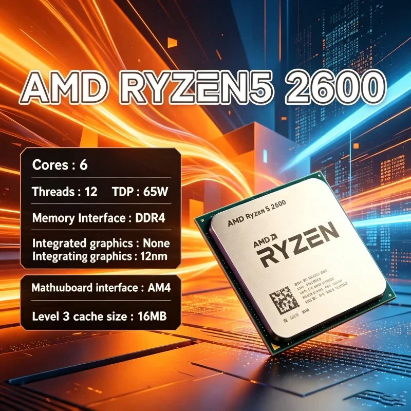 Процессор AMD R5 2600 AM4, 6 я – обзор и цена Pc Gaming Entry