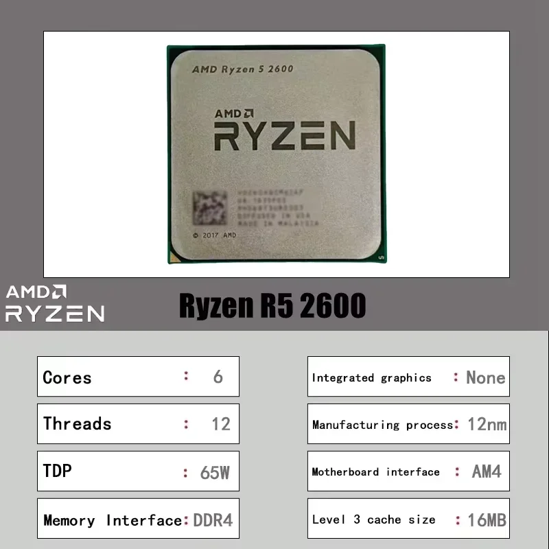 Процессор AMD Ryzen 5 2600 для – обзор и цена Pc Gaming Entry