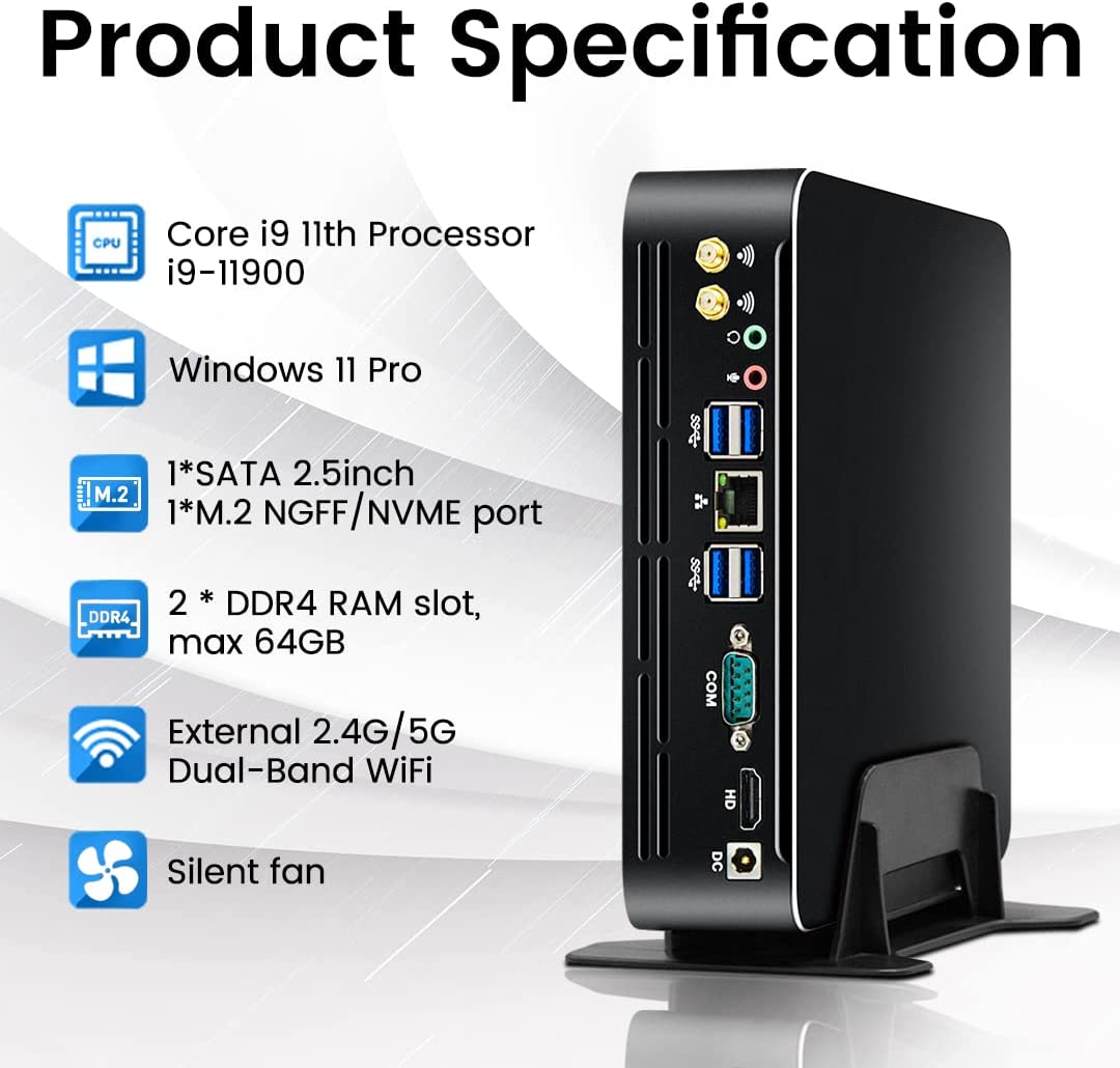 Мини-ПК Partaker 11-го поколен – обзор и цена Pc Gaming Core I7