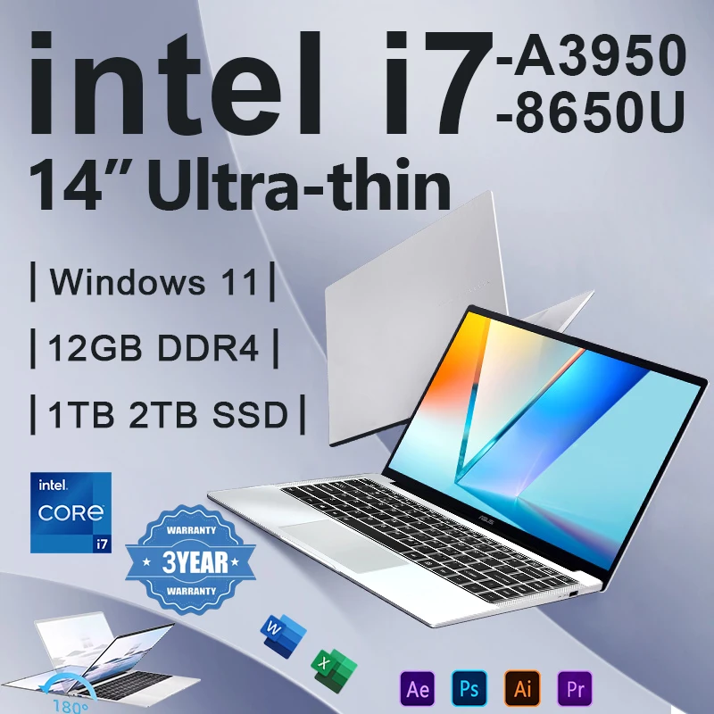 Ноутбук для офиса 2026 года, W – обзор и цена Pc Gaming Core I7