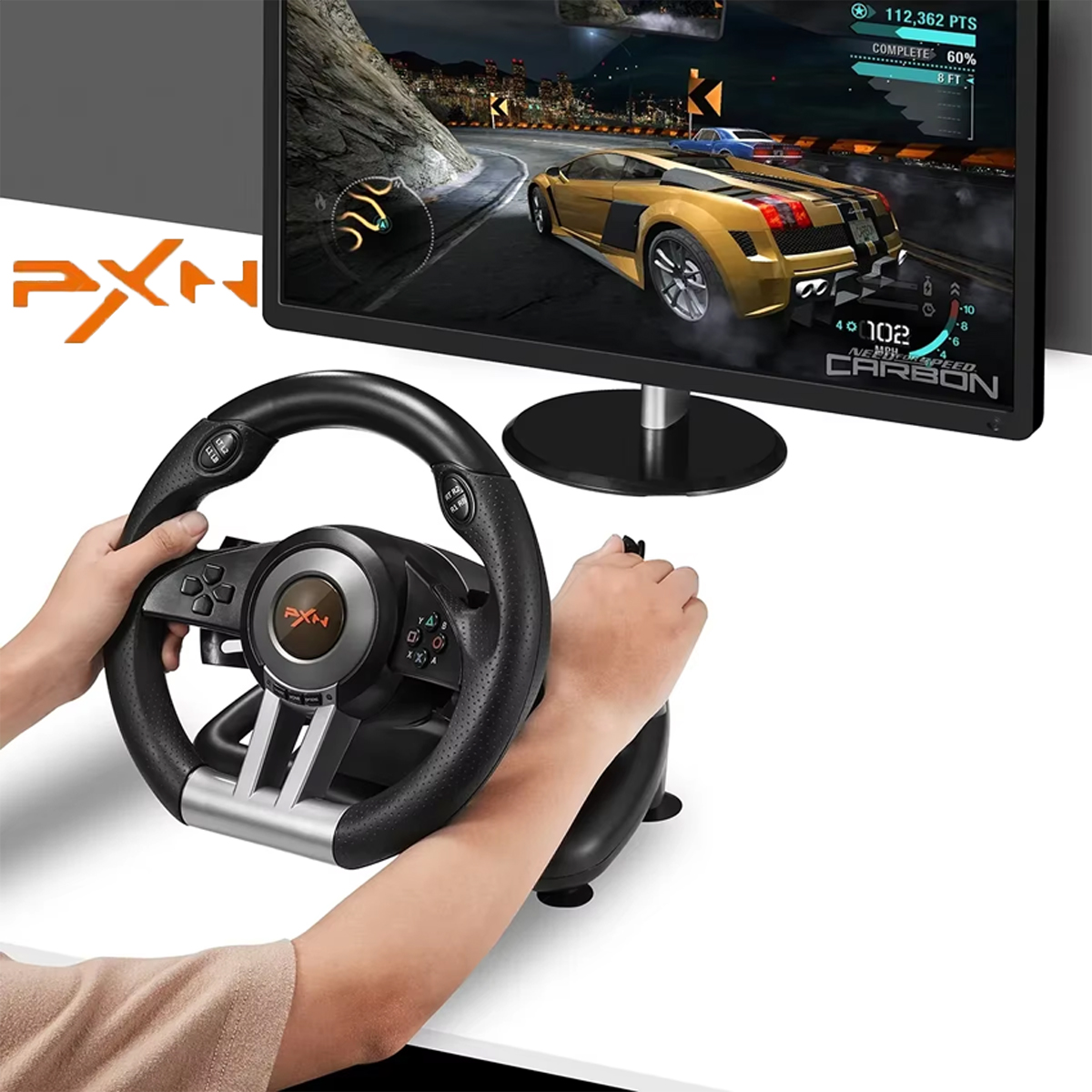 Гоночный руль PXN V3, совмести – обзор и цена Pc Gaming Entry