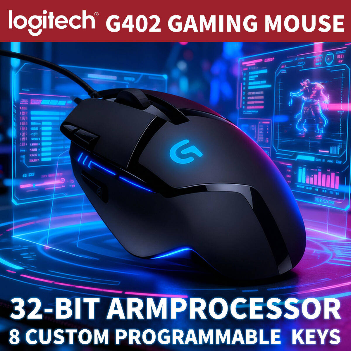 Игровая мышь Logitech G402 Hyp – обзор и цена Pc Gaming Entry