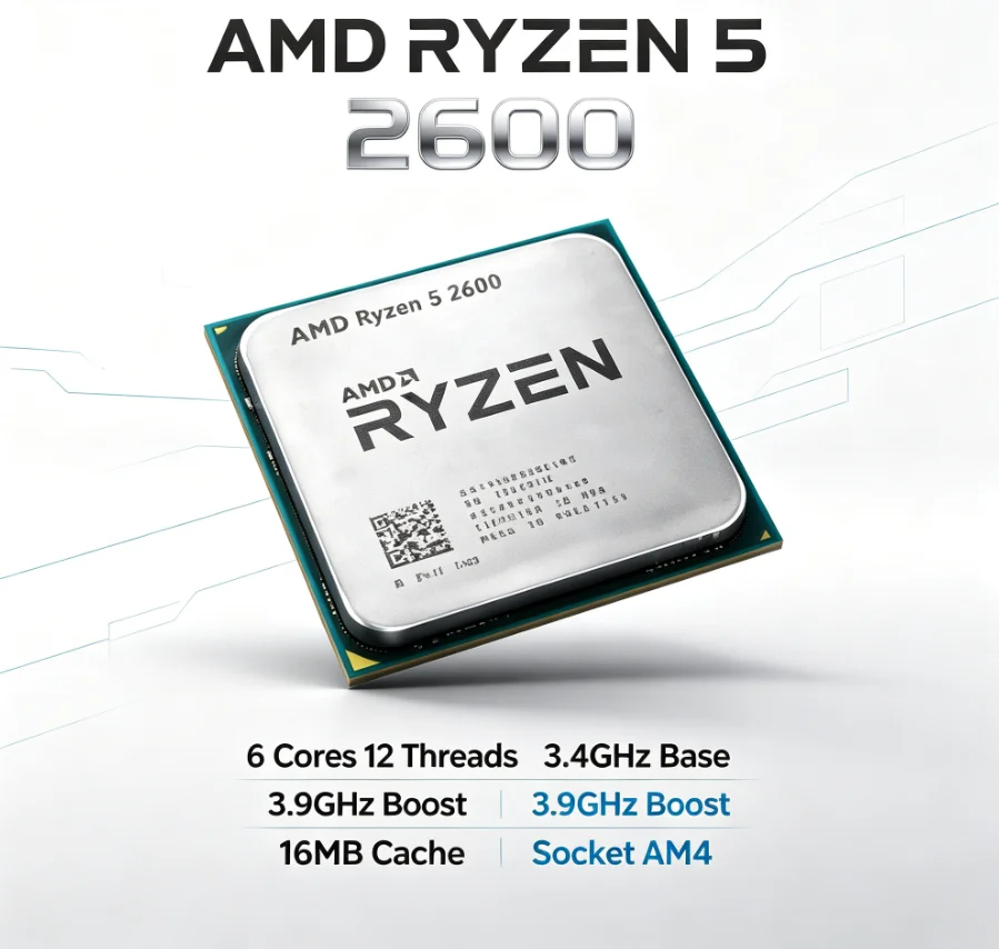 Процессор AMD Ryzen 5 2600 для – обзор и цена Pc Gaming Entry