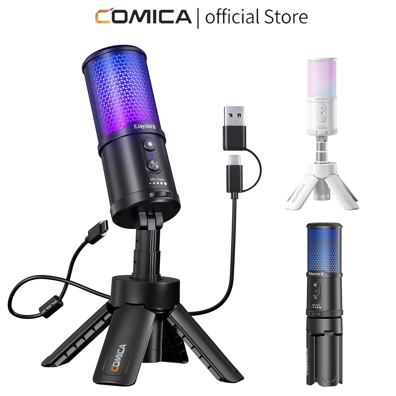 Игровой USB-микрофон COMICA RG – обзор и цена Pc Gaming Youtubers