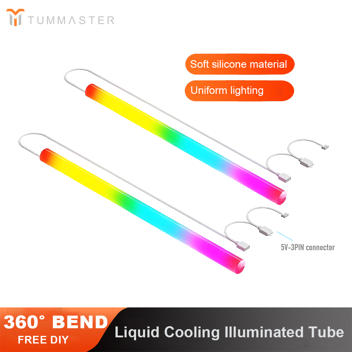 TUMMASTER ARGB рукав с водяным – обзор и цена Pc Gaming Water Cooling